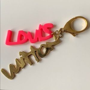 Louis Vuitton bag charm or re-purposed key chain
